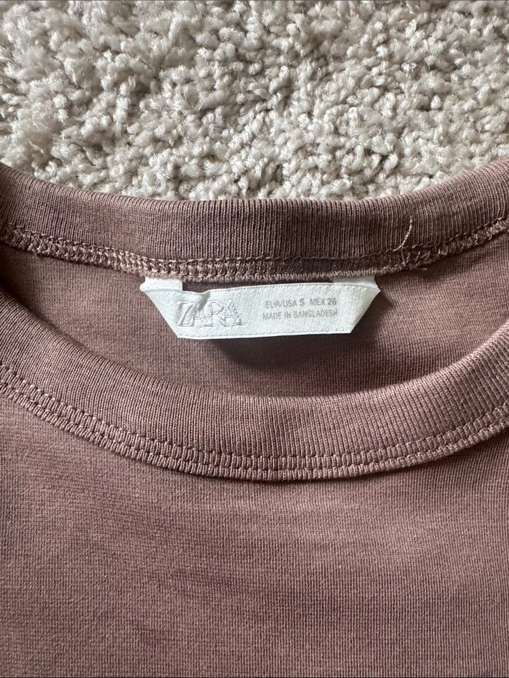 Zara cotton tshirt